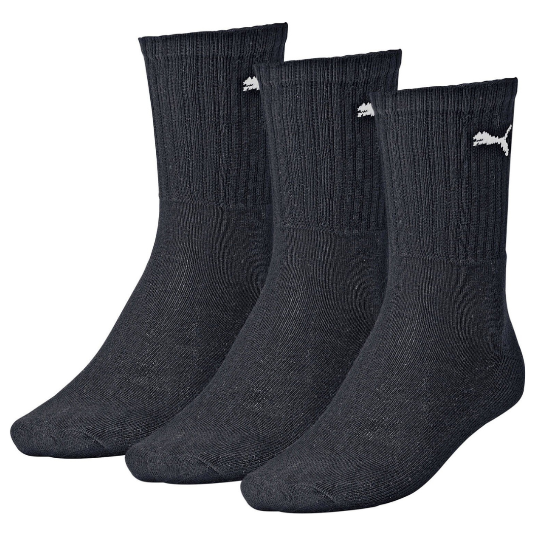 Puma Sport 3 Pairs Unisex Socks Black 7312-200