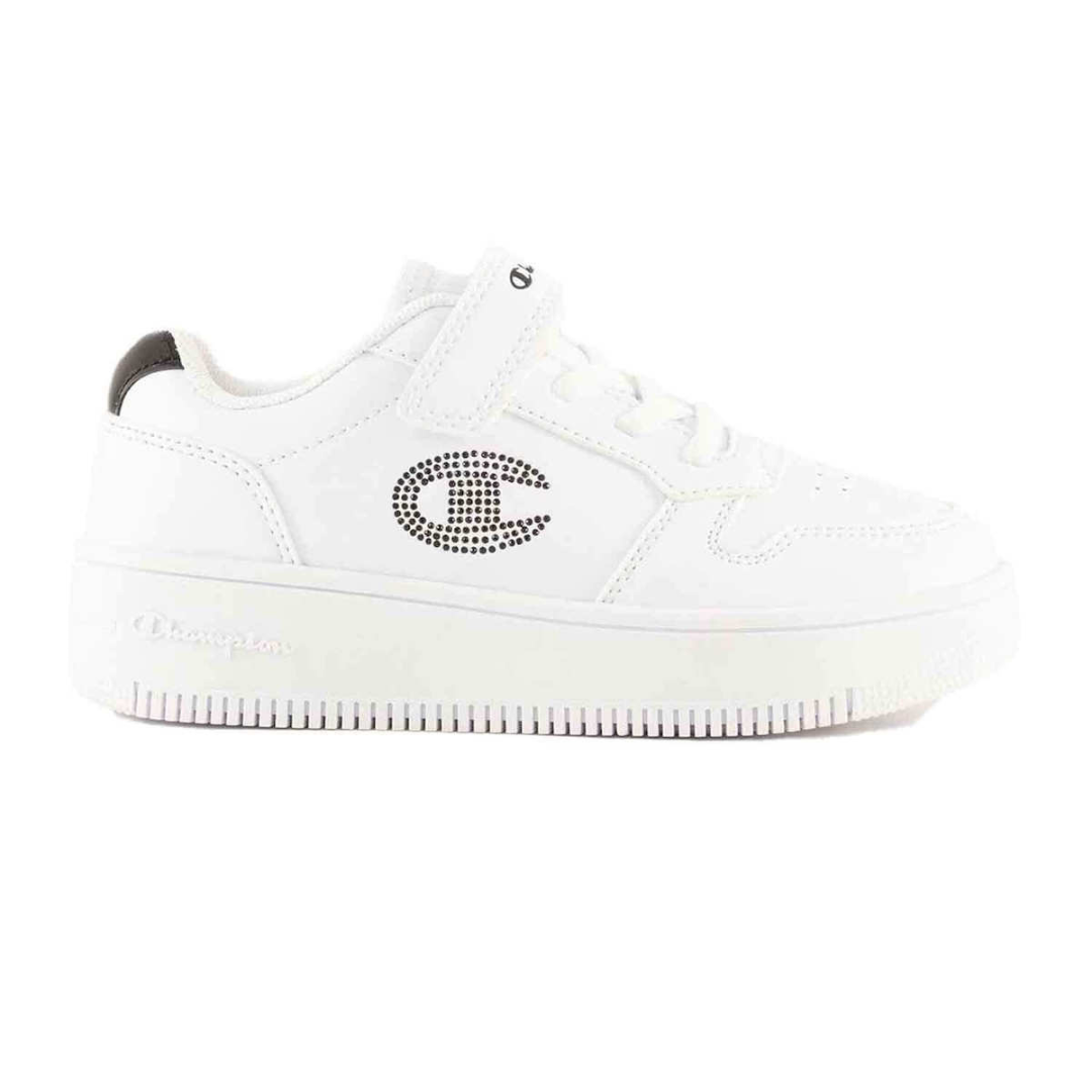 Champion Girls Rd18 Platform Glitter G Ps Low Cut Shoes White S32830-ww003