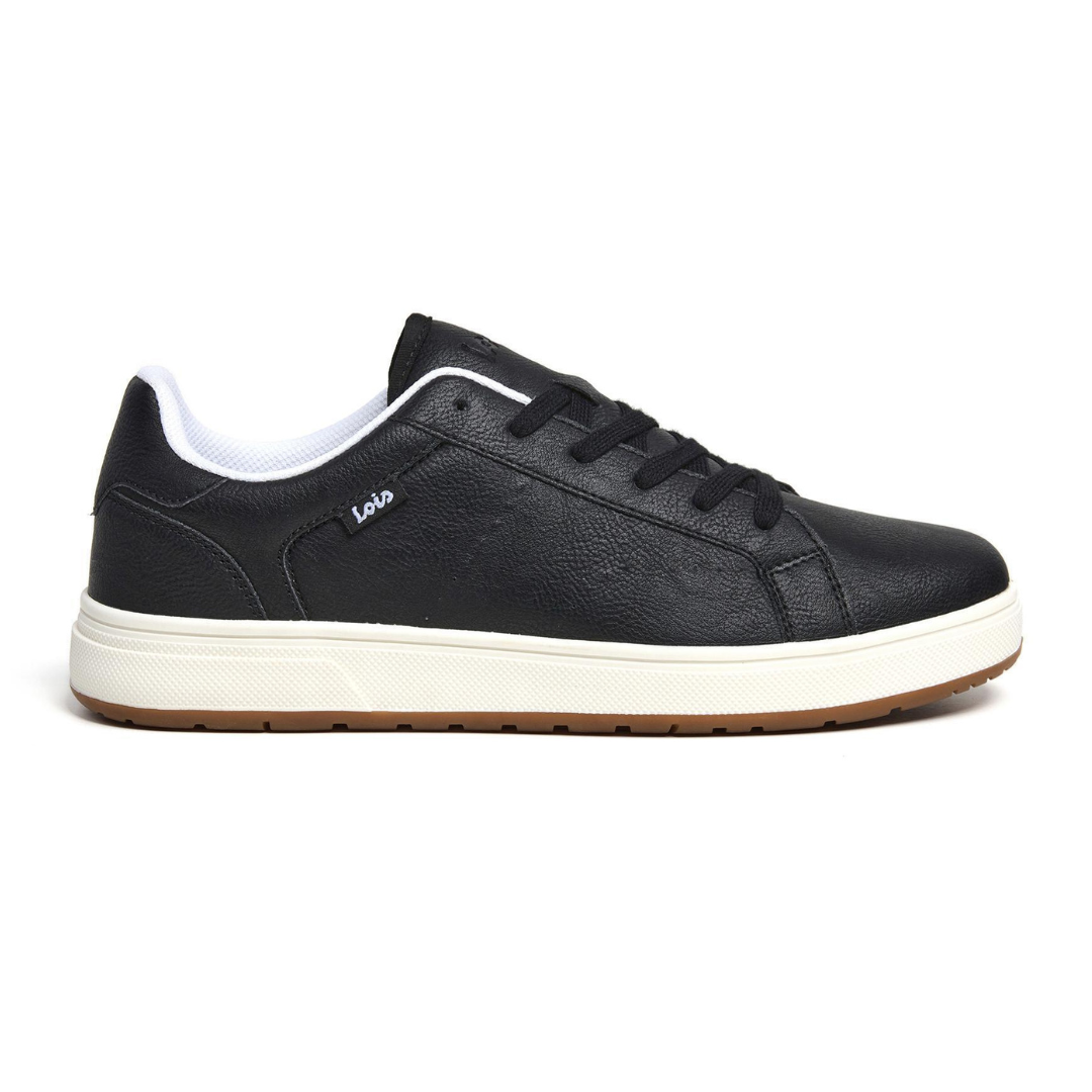 Lois Men Fashion Sneakers Shoes Black 64489-026