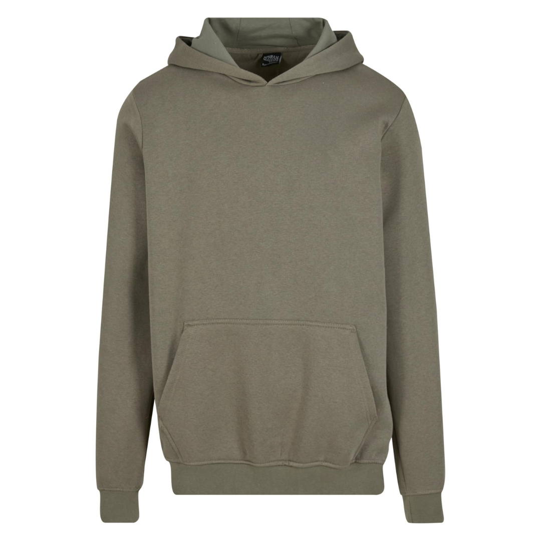 Urban Classics Men Basic Essential Hoodie Khaki Tb7281-18328