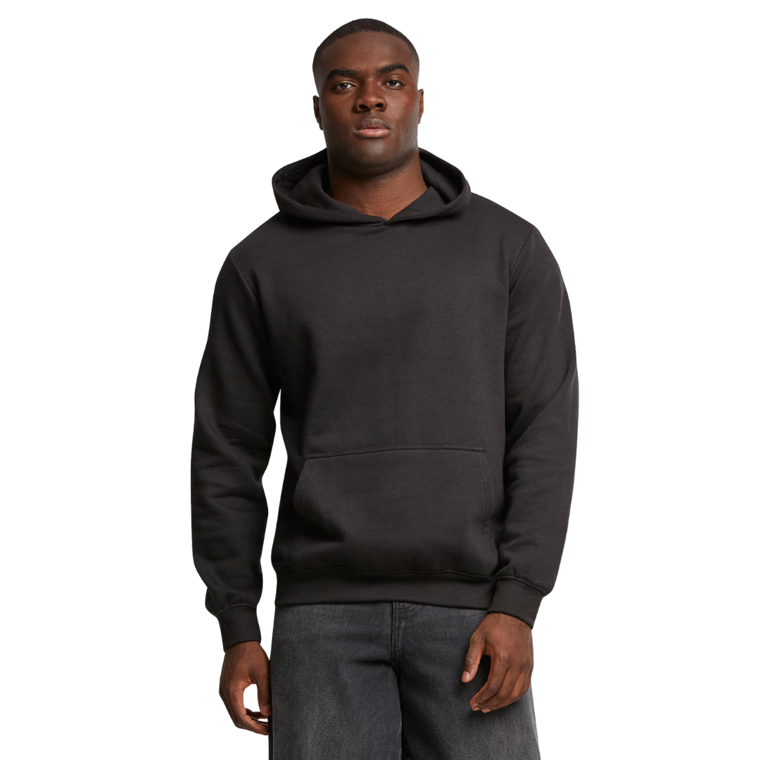 Urban Classics Men Basic Essential Hoodie Black Tb7281-00007