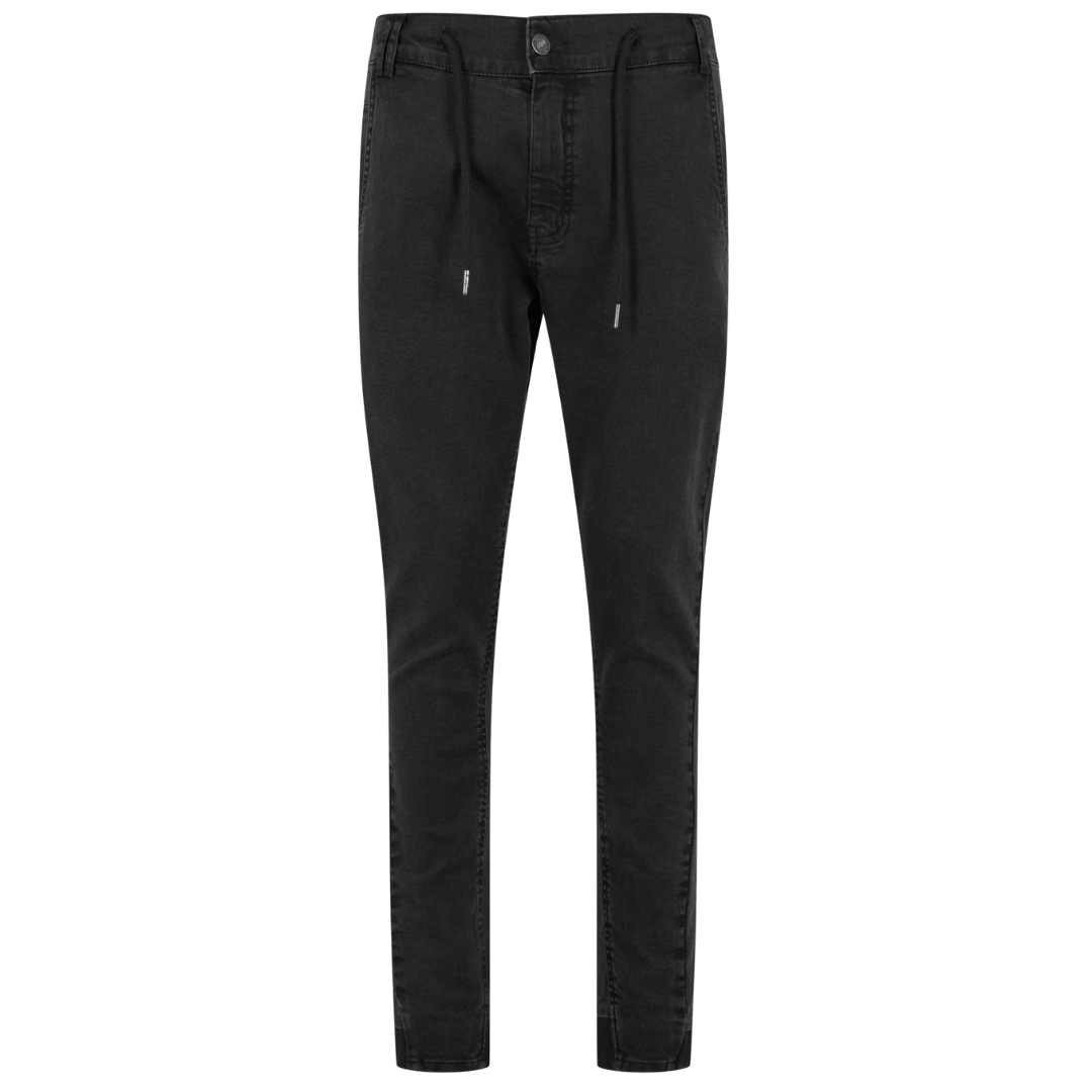 Urban Classics Men Antifit Denim Jeans Black Tb7567-00709