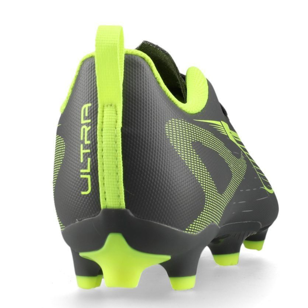 Puma Ultra 5 Play Fg/ag Kids Boys Football Shoes Grey 108170-03