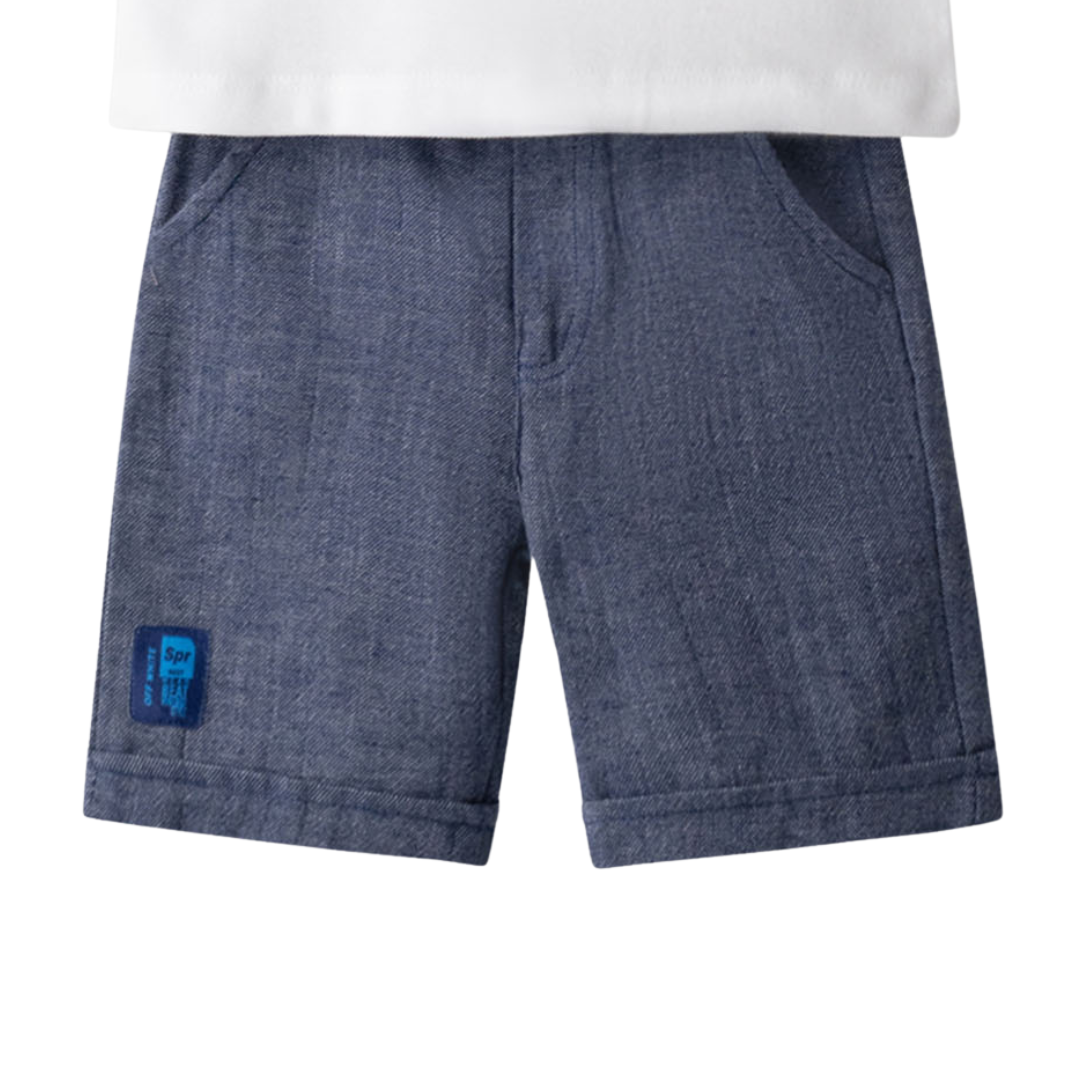 Hashtag For Boys Short Set White 266825-wh