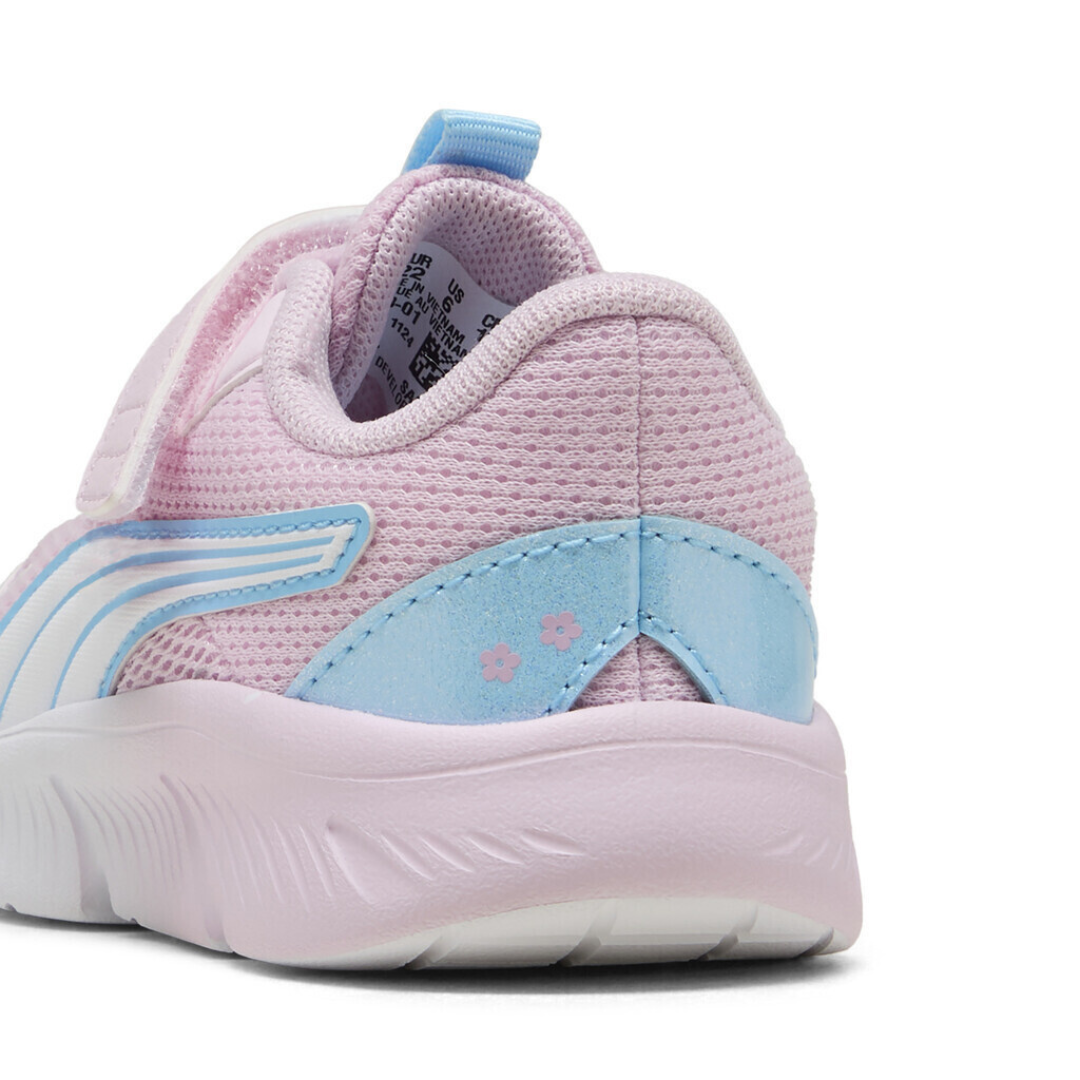 Puma Flexfocus Modern Jelly Heaven Ac+infants Running Girls Shoes Pink 406083-01