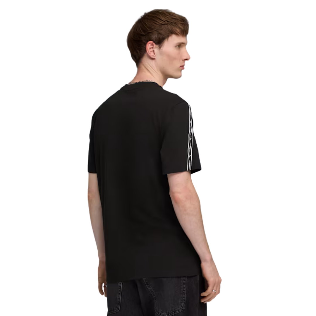 Puma Essentials Tape Tee Men T-shirt Black 691693-01