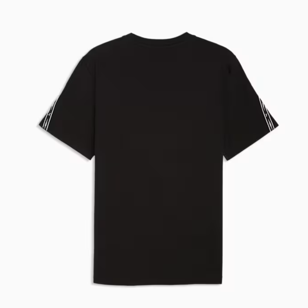 Puma Essentials Tape Tee Men T-shirt Black 691693-01