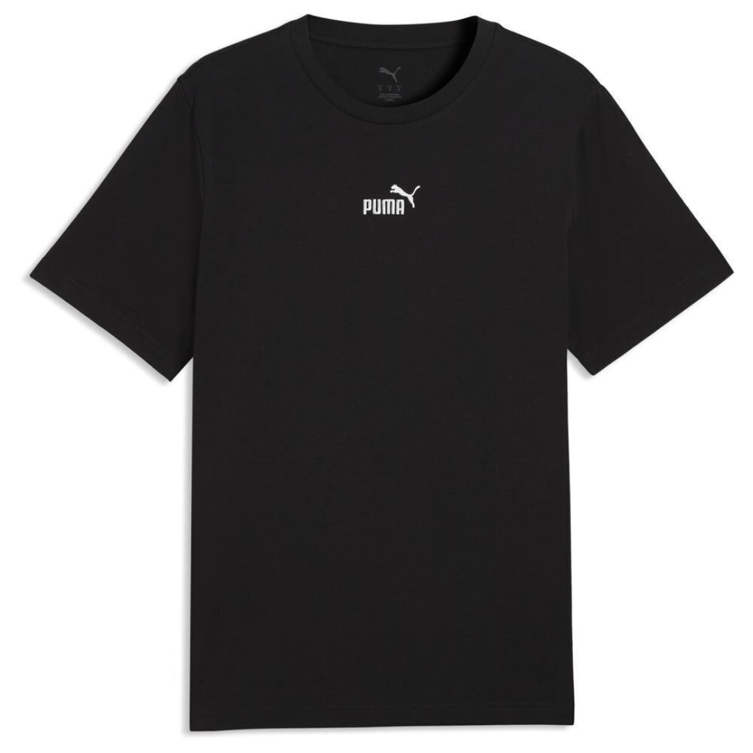 Puma Essentials Small No.1 Logo Centered Tee Men T-shirt Black 692912-01