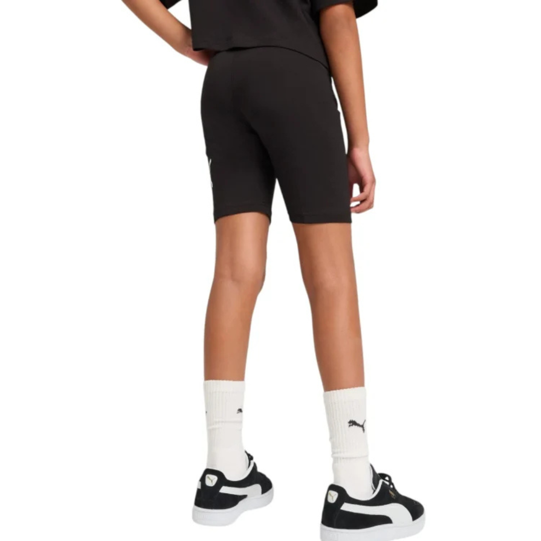 Puma Essential No. 1 Logo Leggings Girls Short Black 684902-01