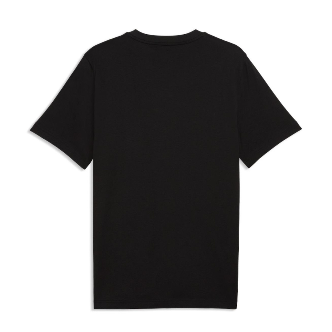Puma Graphic Puma Wording Tee Men T-shirt Black 691775-01