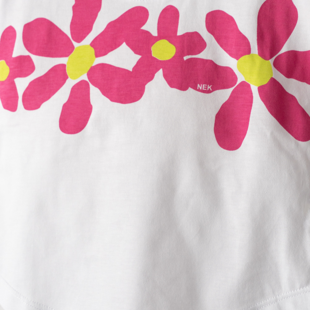 Nek Kids Wear Girls Short Set White 31826-138