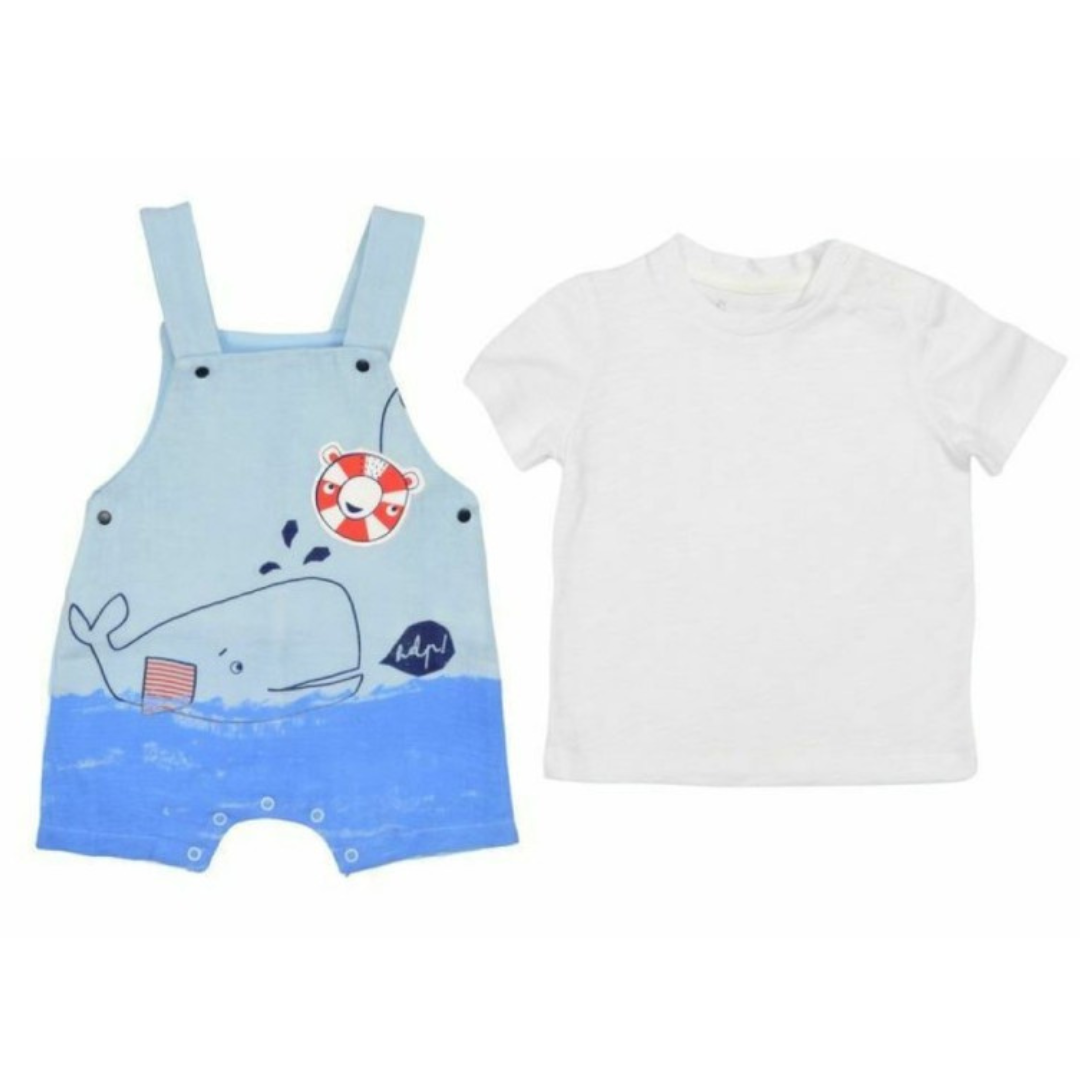 Hashtag For Boys Infant Bodysuit Set Blue Mi261-bl