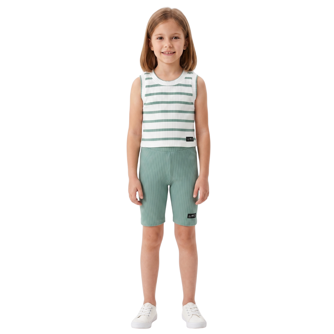 Ebita Girl Short Set Mint 242027-mi