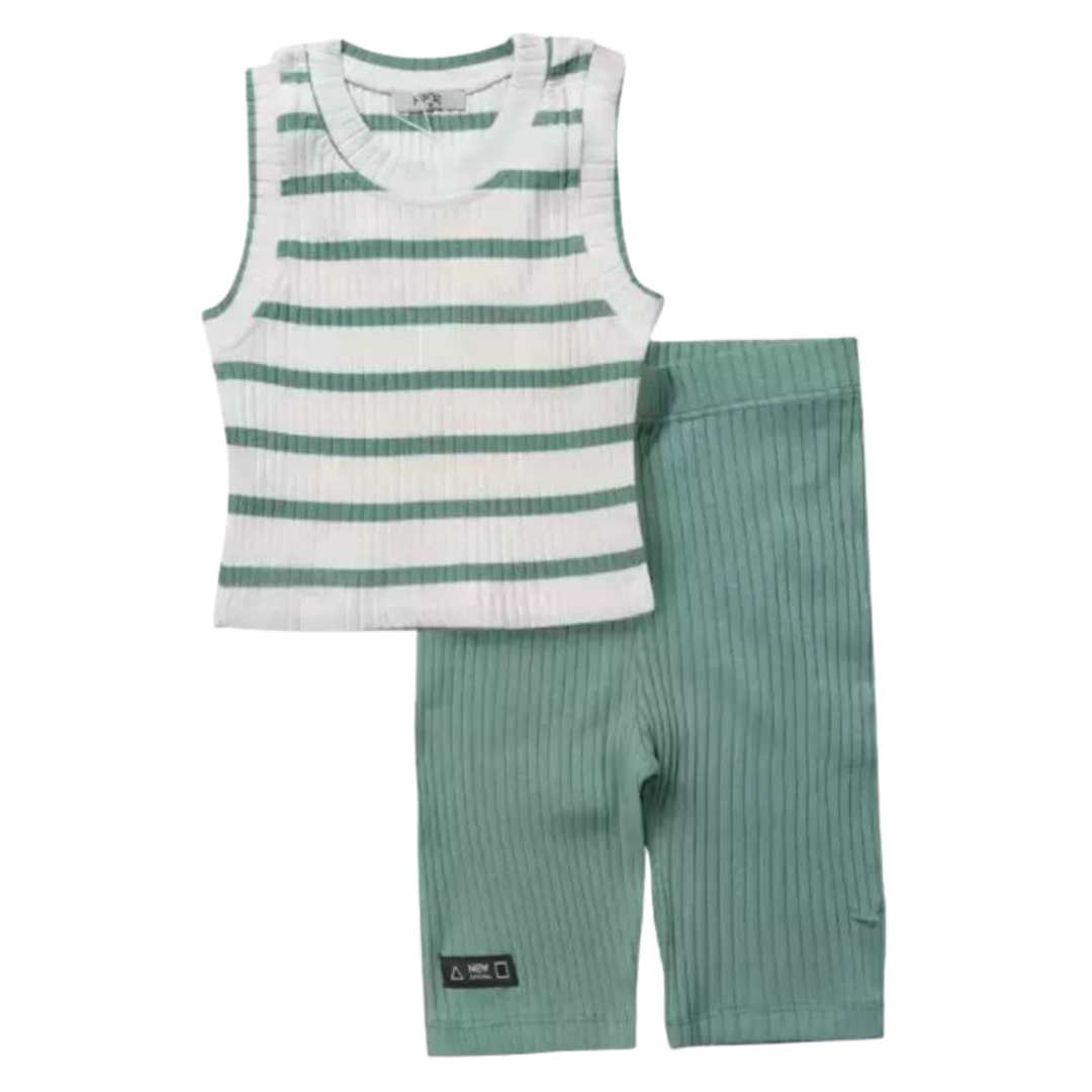 Ebita Girl Short Set Mint 242027-mi