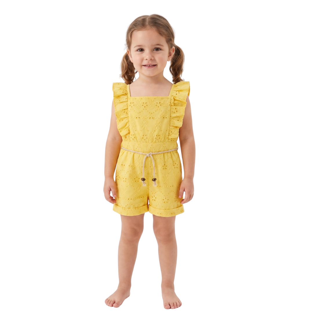 Ebita Girl One Pice Short Yellow 242246-ye