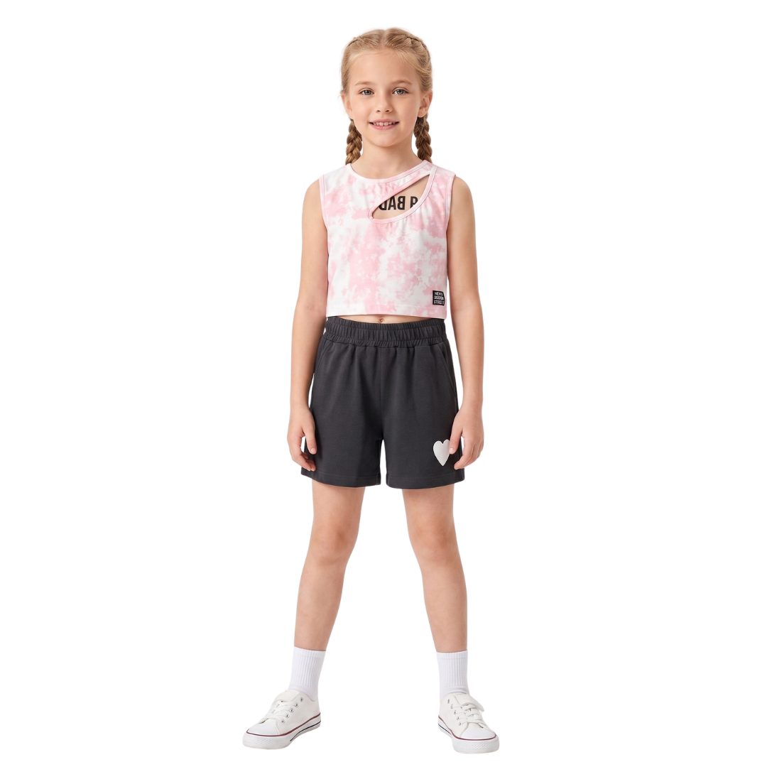 Ebita Girl Short Set Pink 254072-pi