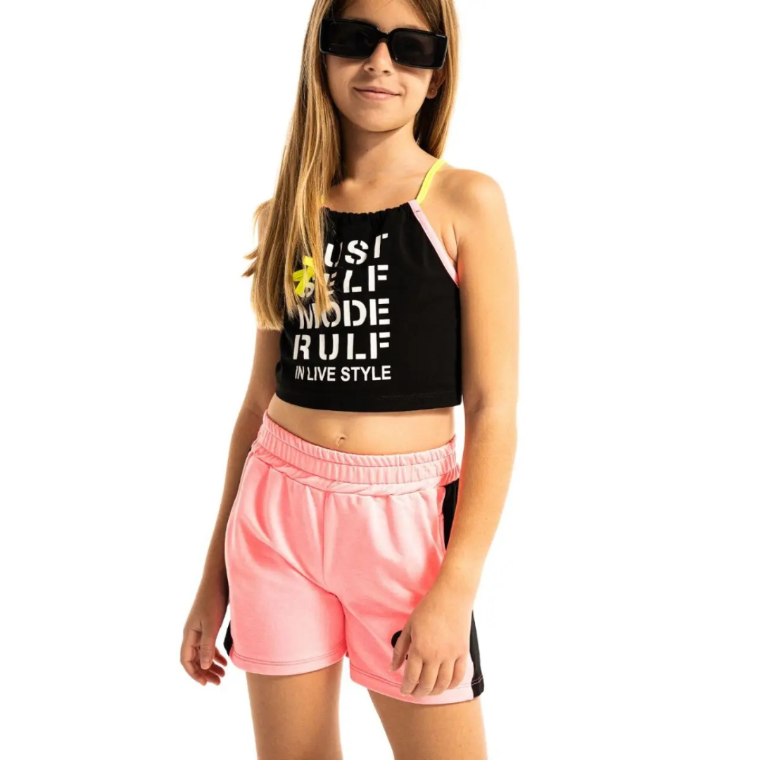 Ebita Girl Short Set Pink 254073-pi