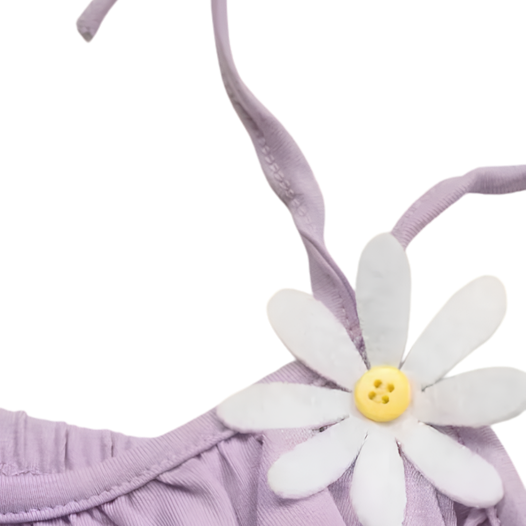 Ebita Girl Short Set Violet 254243-vi