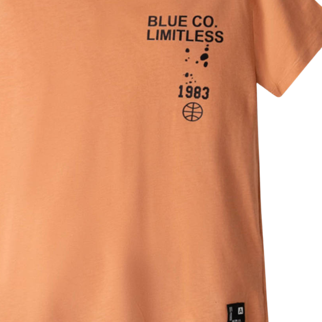 Hashtag For Boys Short Set Orange 266741-or