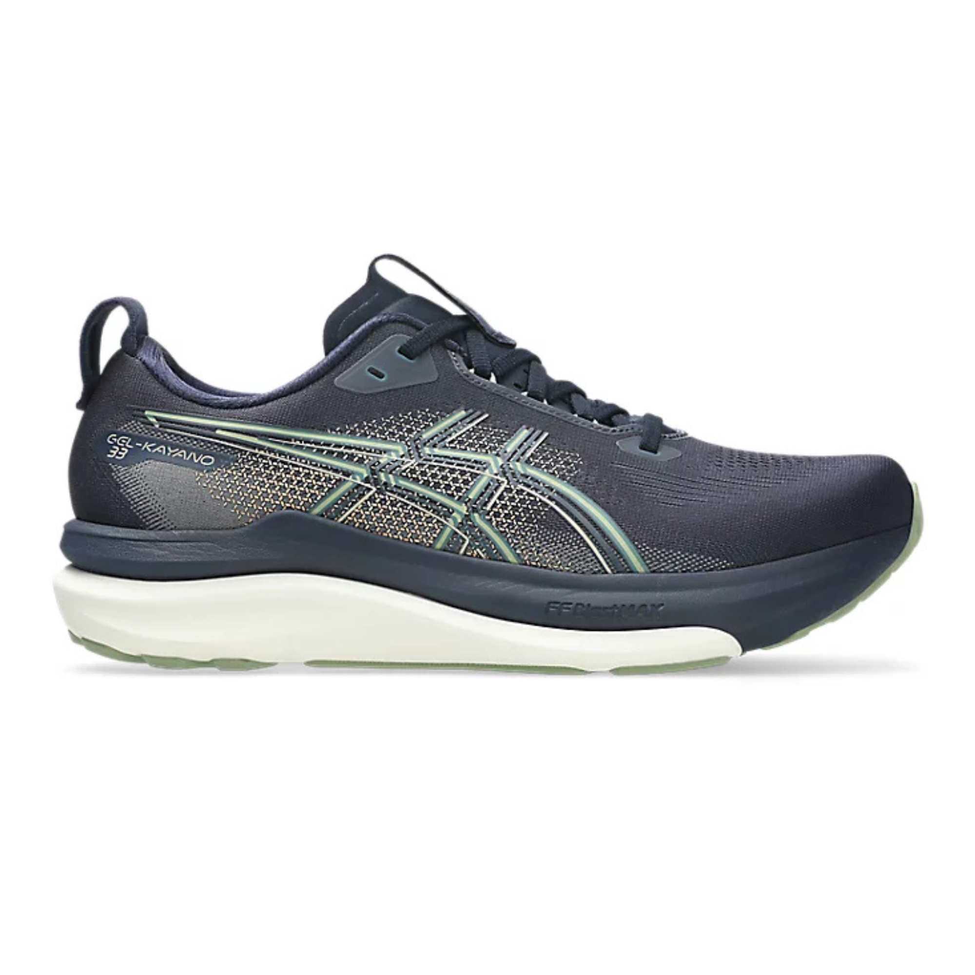 Asics Men Gel-kayano 33 Running Shoes Navy 1011C167-402