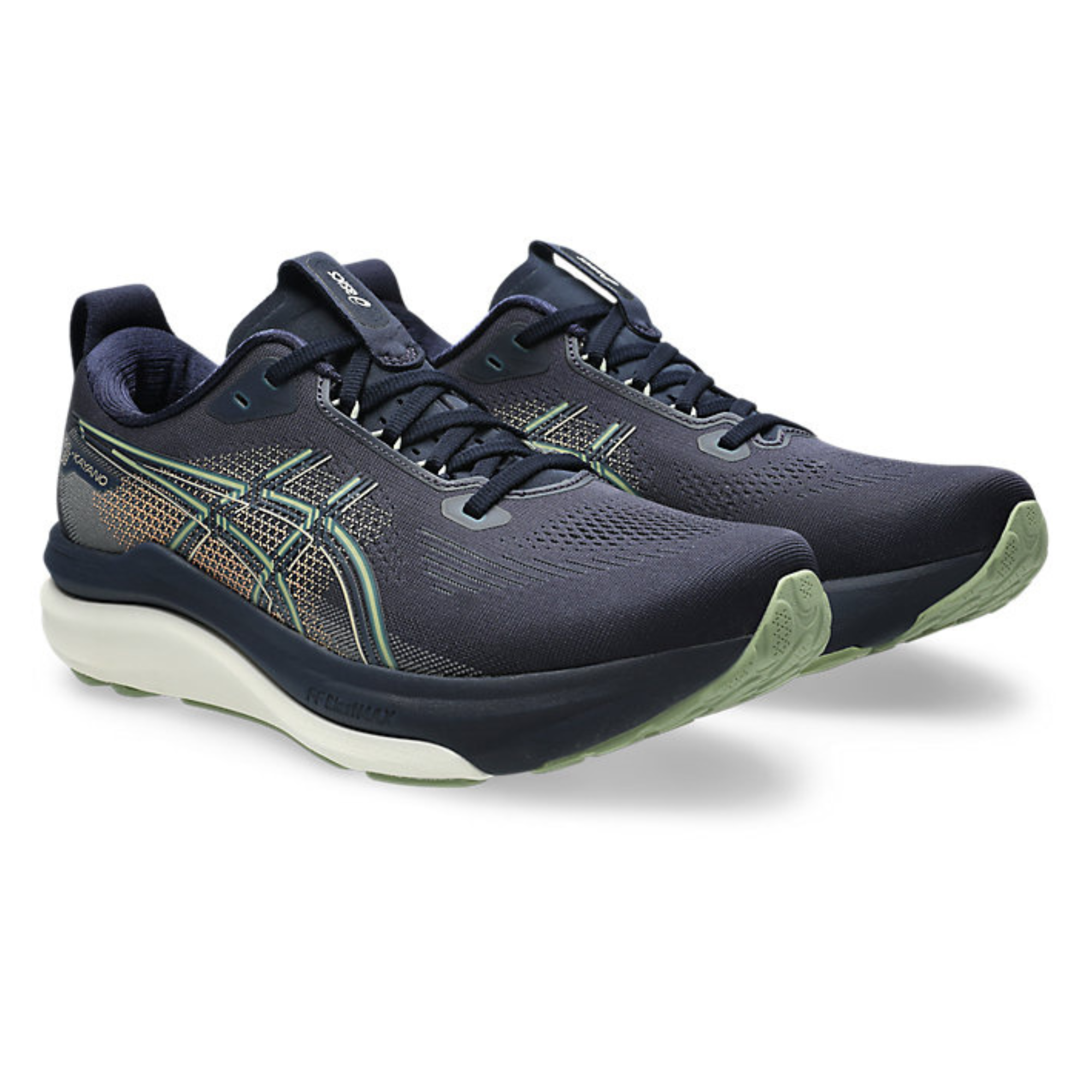 Asics Men Gel-kayano 33 Running Shoes Navy 1011C167-402