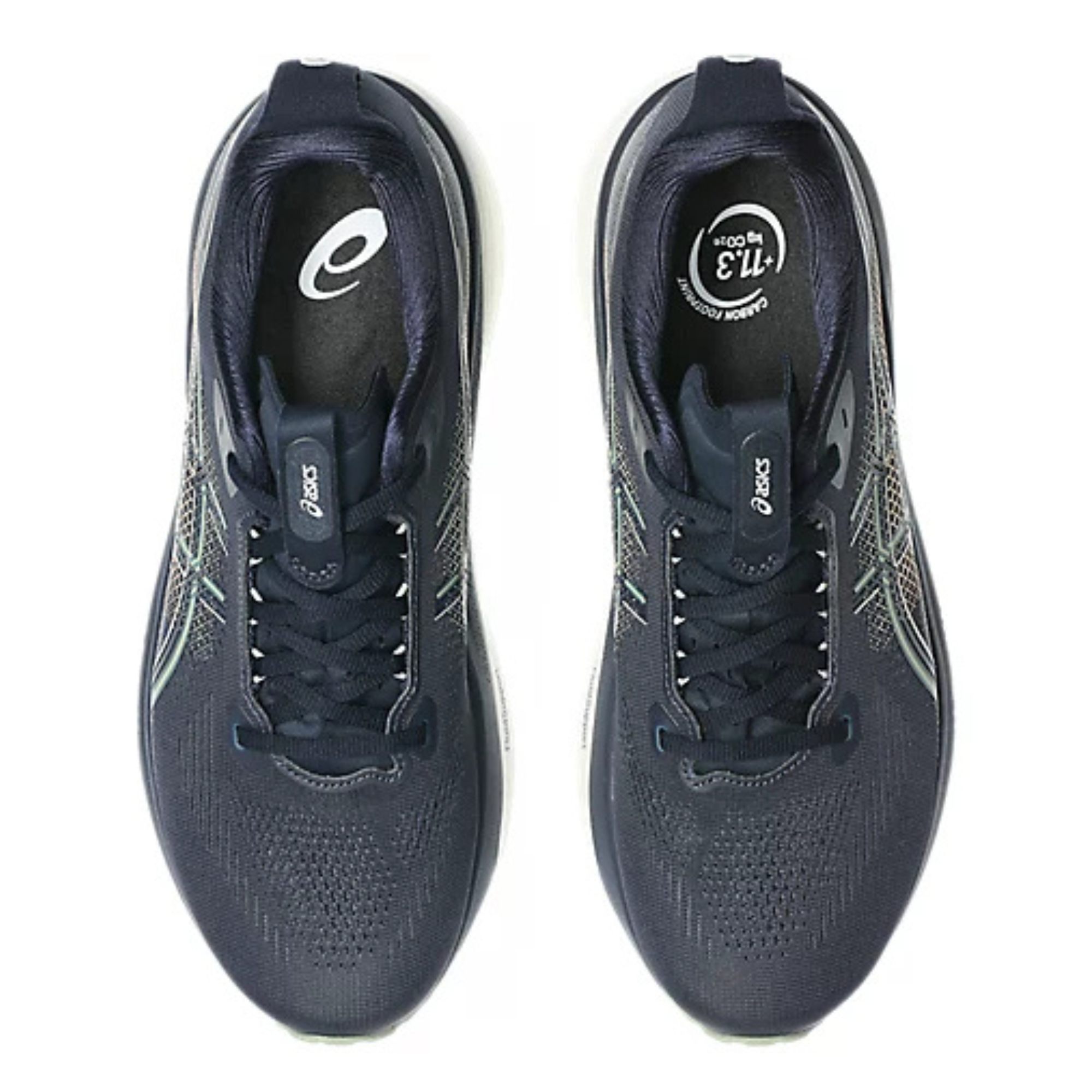 Asics Men Gel-kayano 33 Running Shoes Navy 1011C167-402