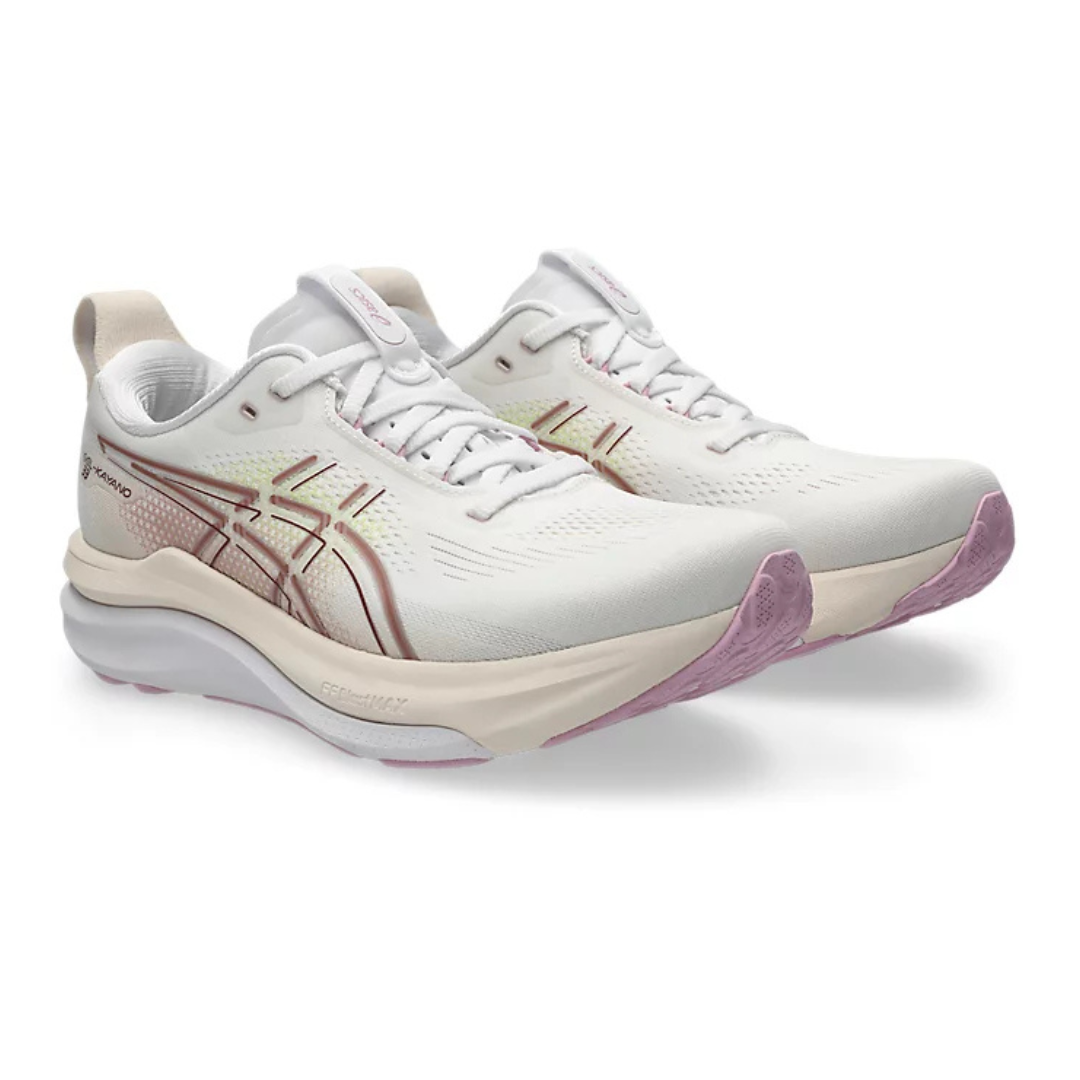 Asics Women Gel-kayano 33 Running Shoes Beige 1012b939-100