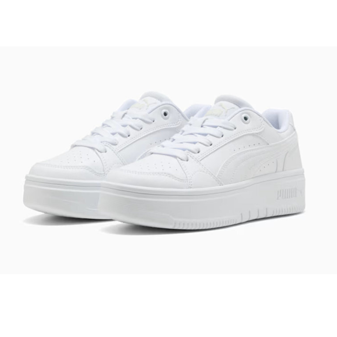 Puma Women Rebound Femme Low White 402592-01