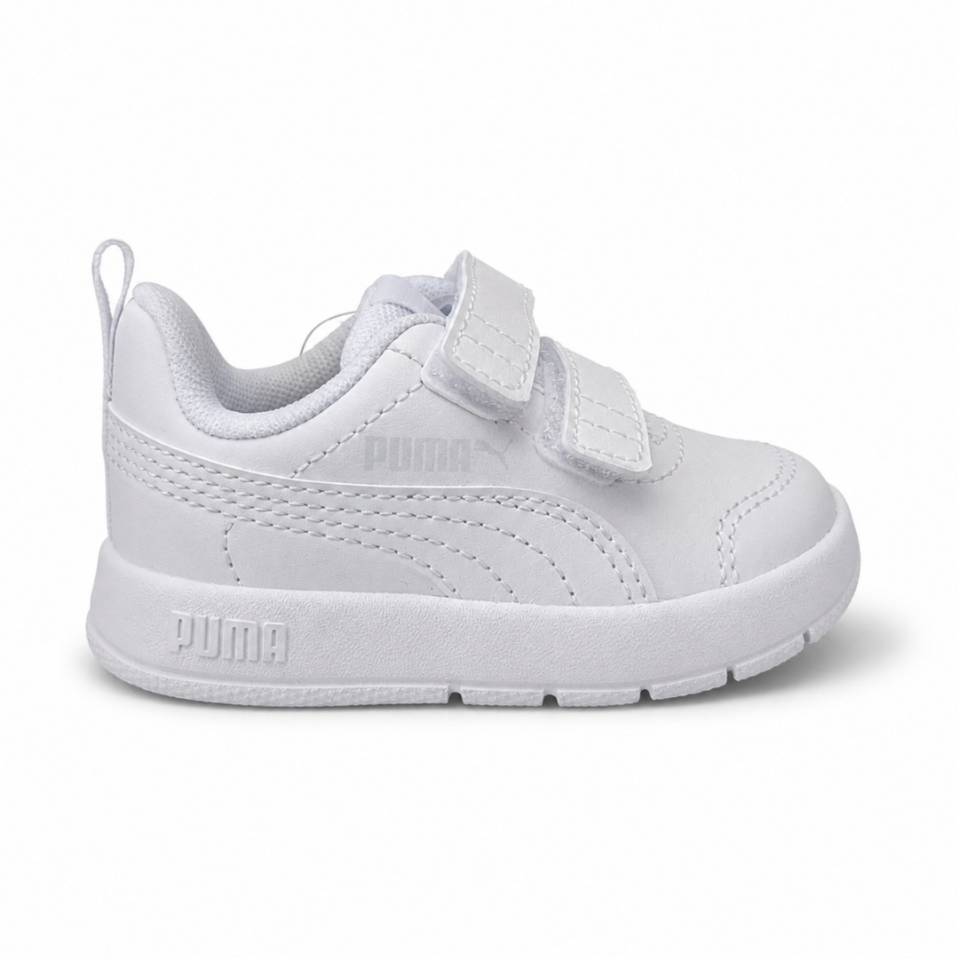 Puma Courtfleeceex V3 Glitz V Infant White 408382-02