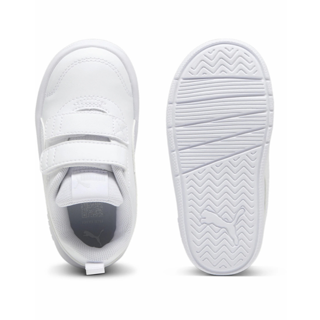 Puma Courtfleeceex V3 Glitz V Infant White 408382-02