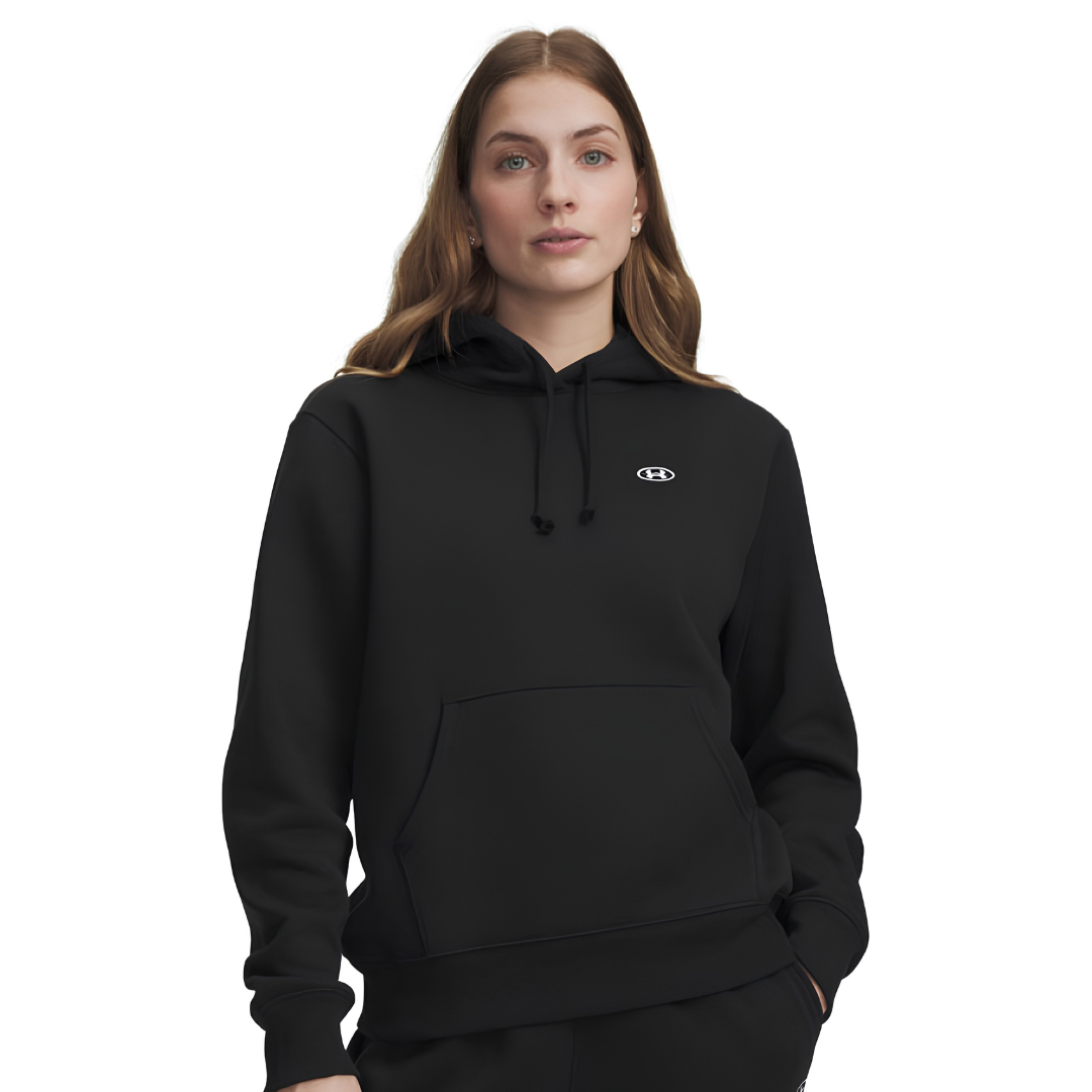 Under Armour Women Rival Flc Hoodie Black 6013548-008