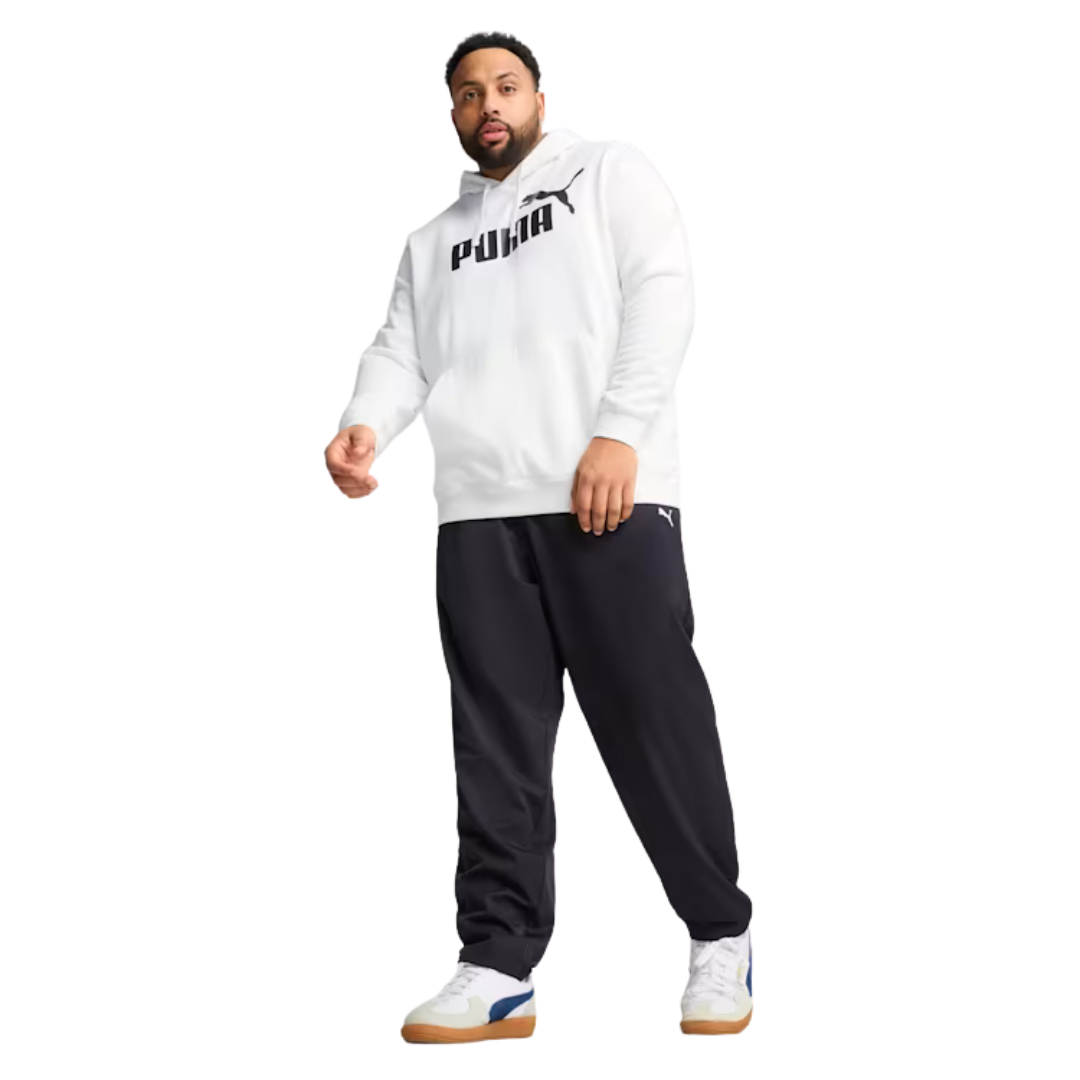Puma Men Ess No. 1 Logo Hoodie Fleece White 682570-02