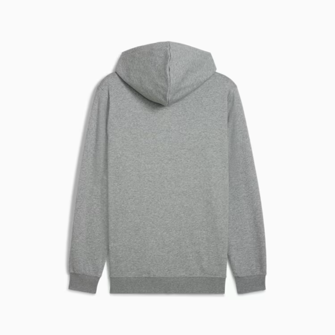 Puma Men Ess Small No. 1 Logo Hoodie Fleece Grey 682574-03