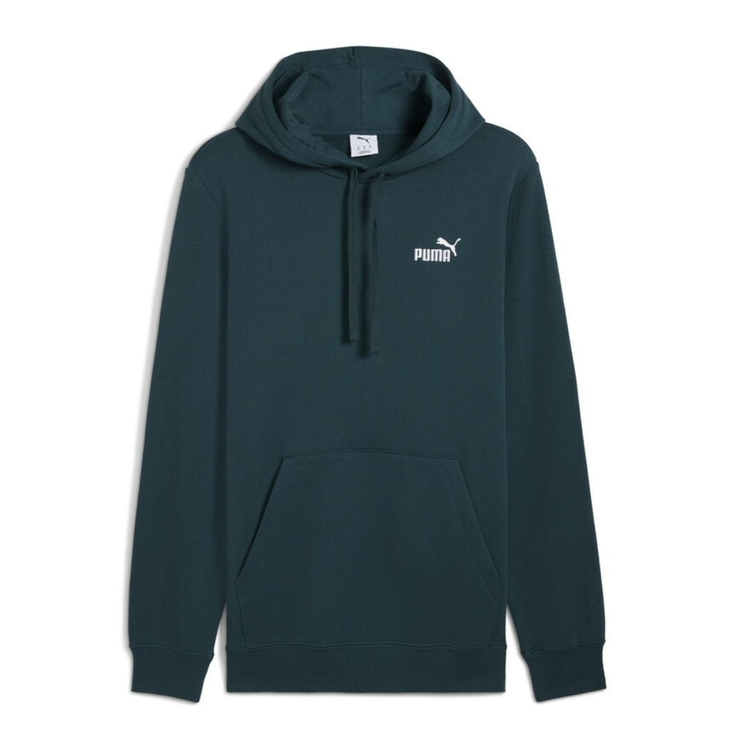 Puma Men Ess Small No. 1 Logo Hoodie Fleece Slim Fit Navy 682575-36