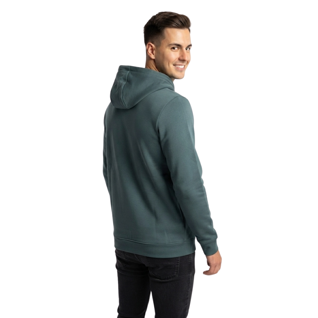 Puma Men Ess 2 Color Small No.1 Logo Hoodie Fleece Green 684718-90
