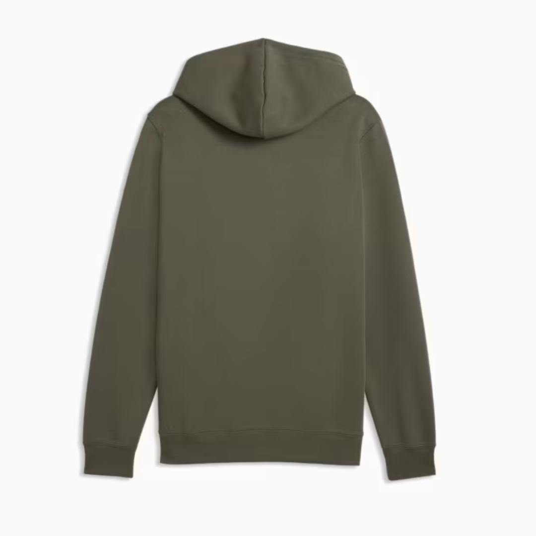Puma Men Ess Small No.1 Logo Centered Hoodie Fleece Green 692914-86