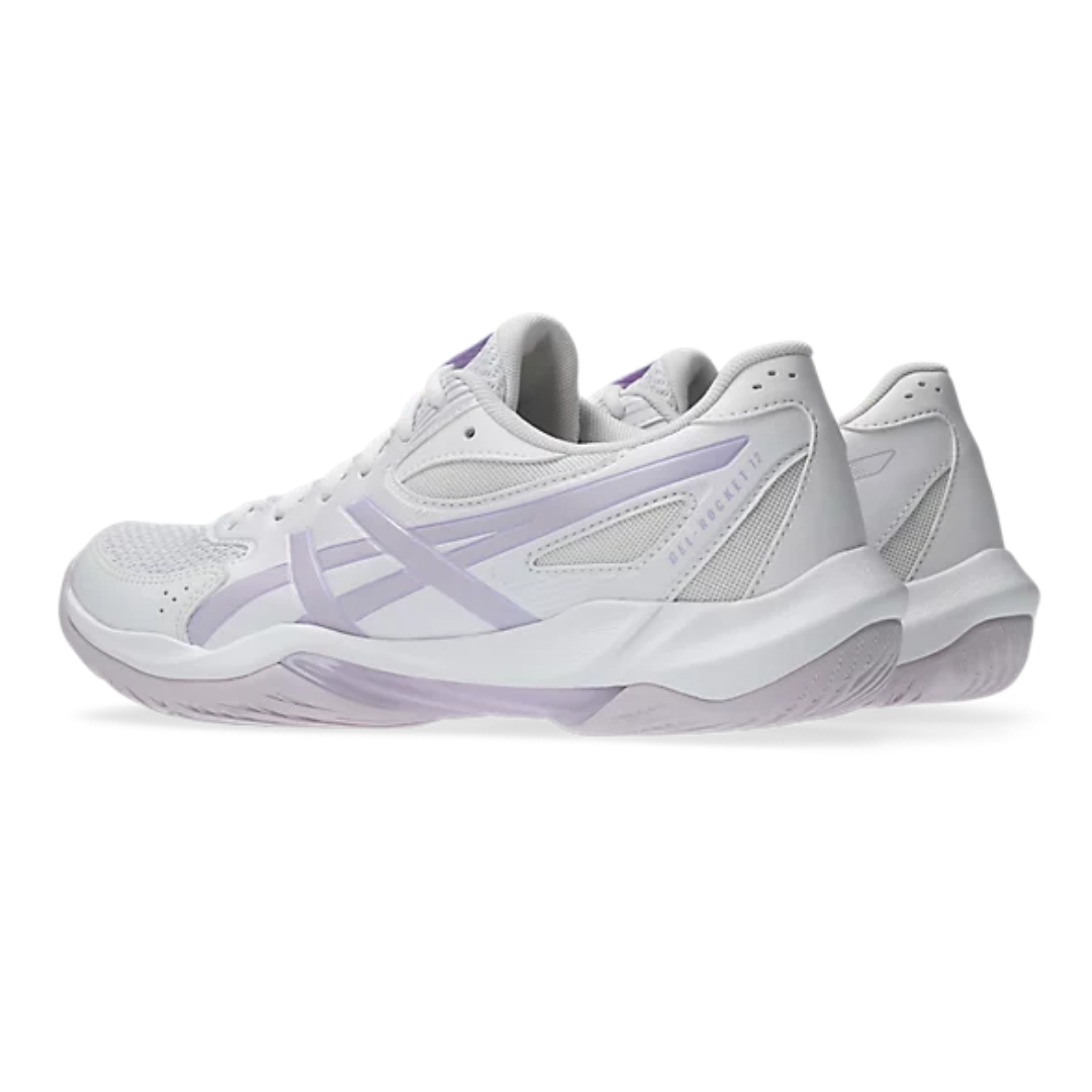 Asics Women Gel-rocket 12 Volleyball Shoes White 1072a119-106