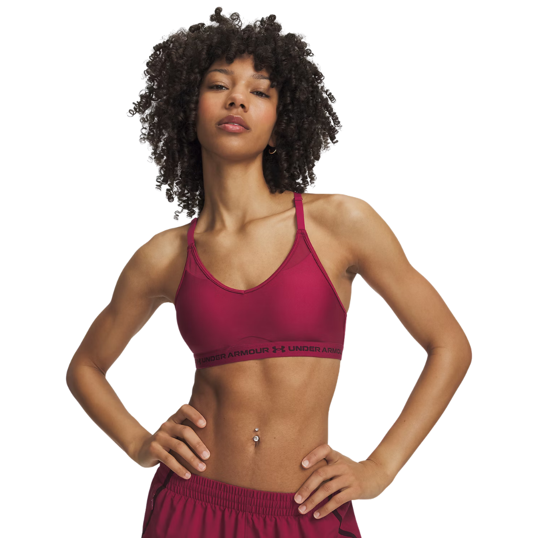 Under Armour Women Crossback Low Bra Bur 1386424-622