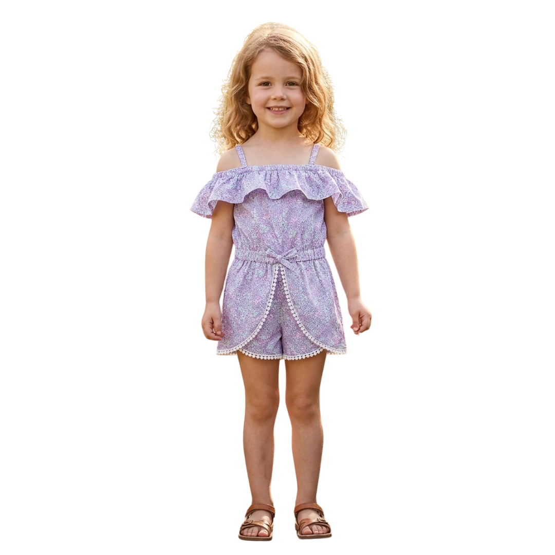 Ebita Girl One Pice Short Violet 238256-vi