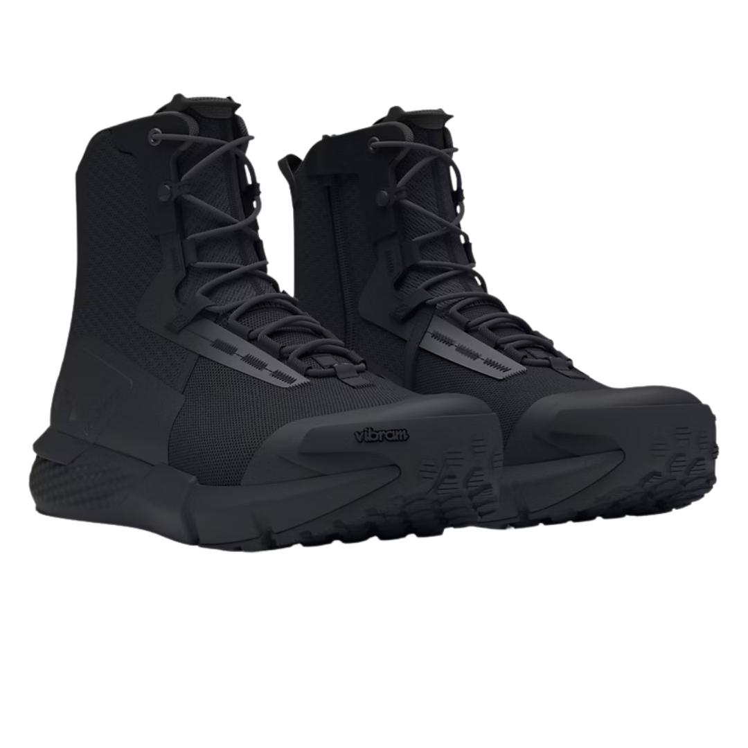 Under Armour Charged Valsetz Mid Men Tactical Military Boots Black 3027383-001