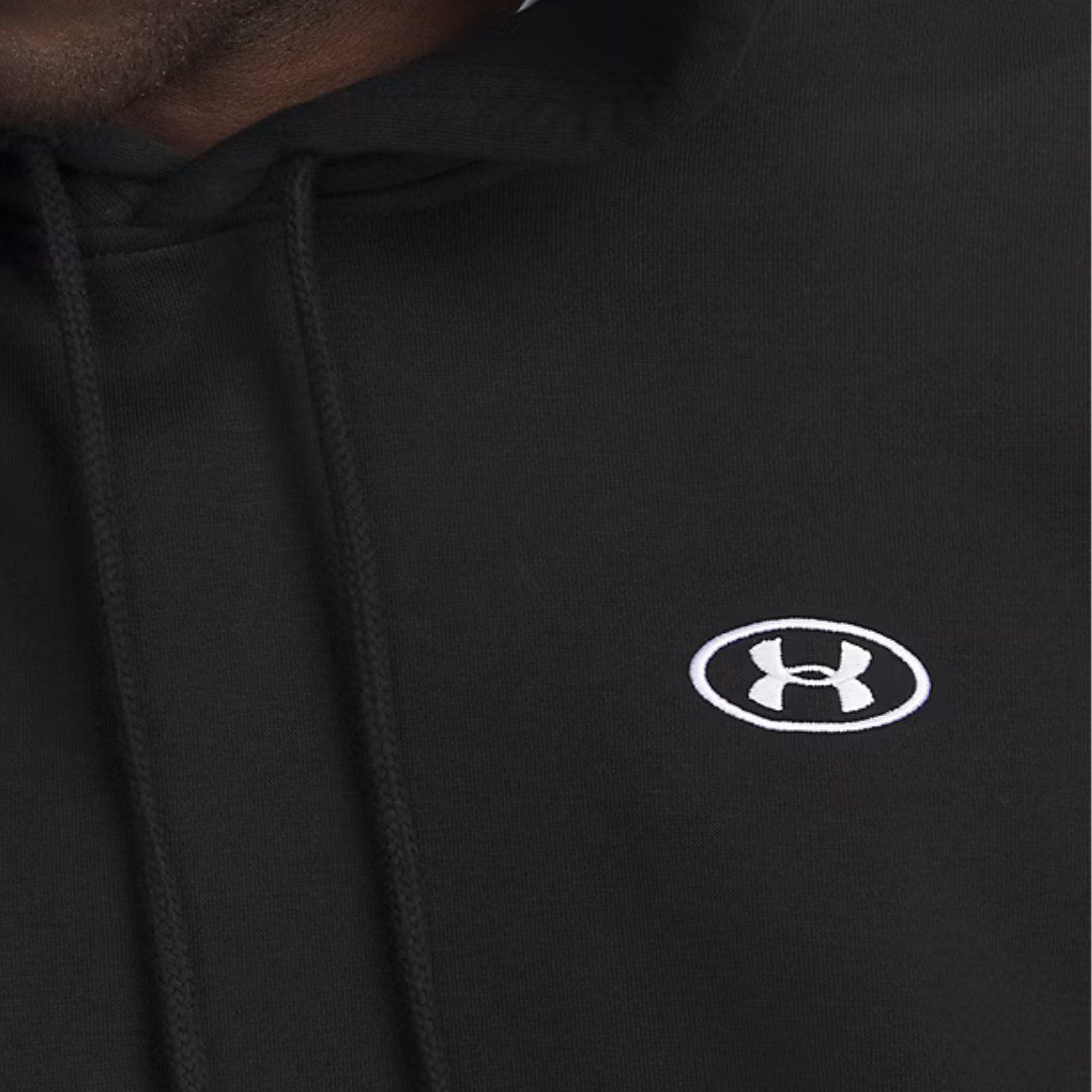 Under Armour Men Rival Flc Hoodie Black 6013448-008