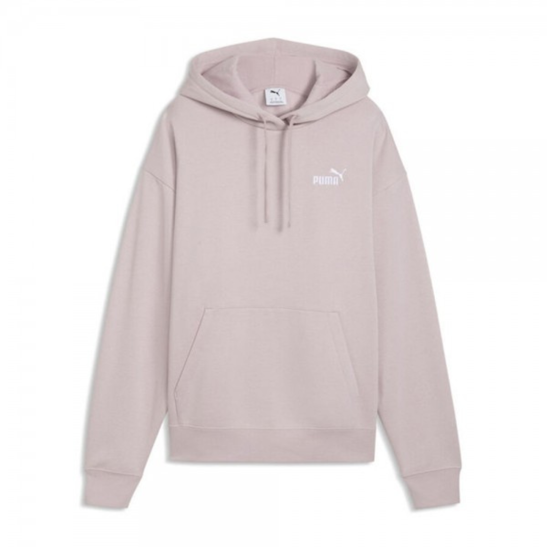 Puma Women Ess Small No. 1 Logo Comfort Hoodie Fleece Slim Fit Pink 682397-49