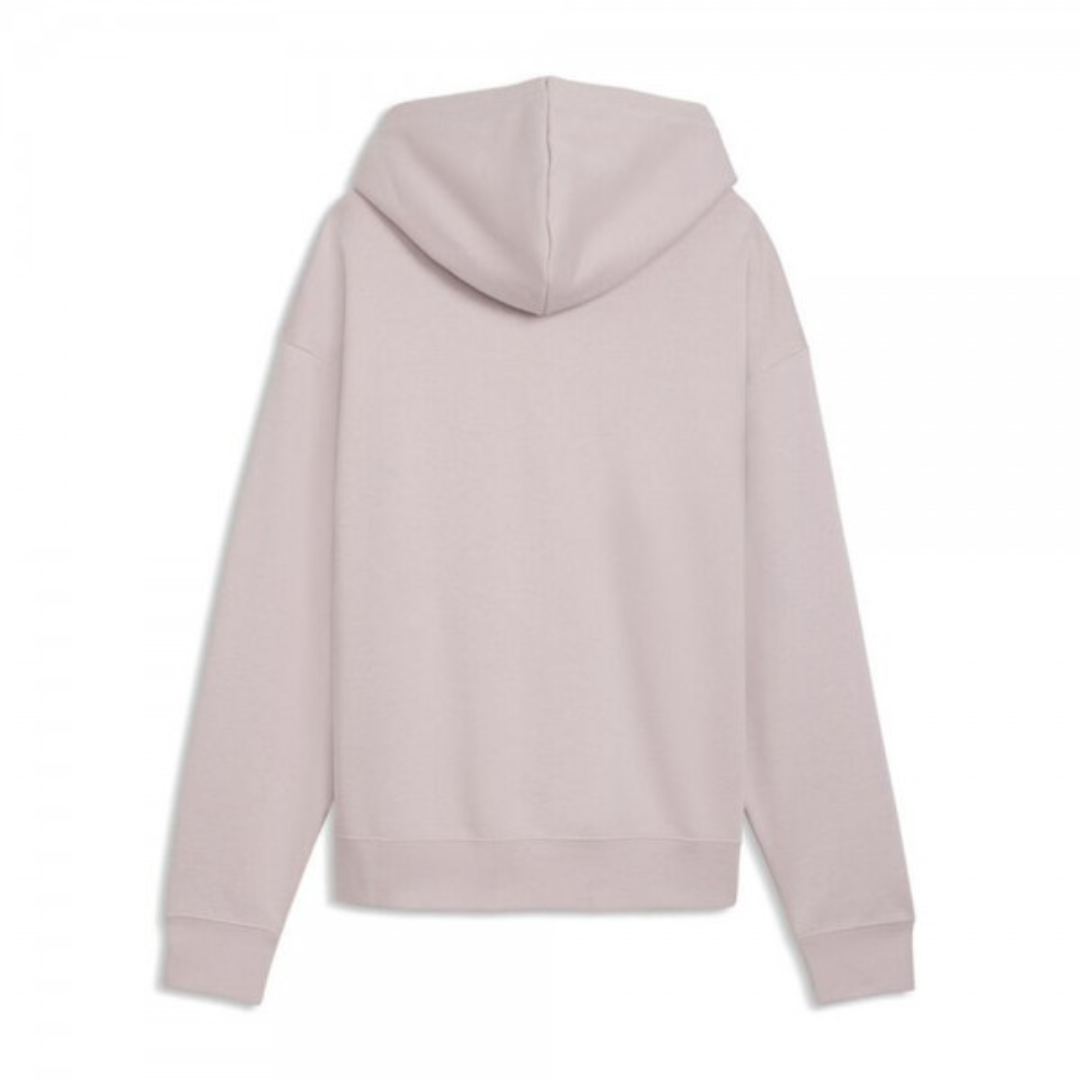 Puma Women Ess Small No. 1 Logo Comfort Hoodie Fleece Slim Fit Pink 682397-49