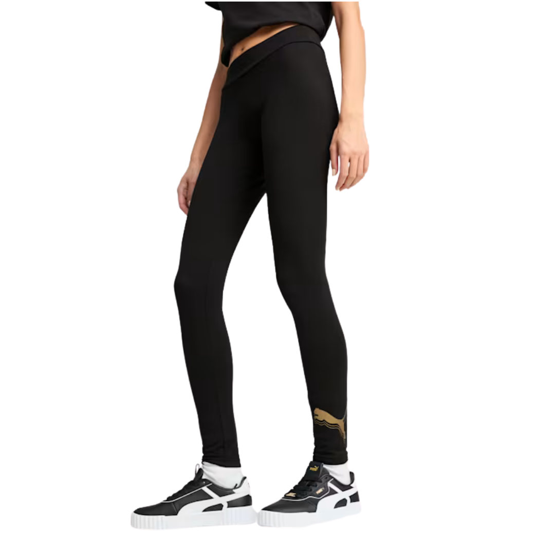 Puma Women Ess Metallic Leggings Black 685000-51