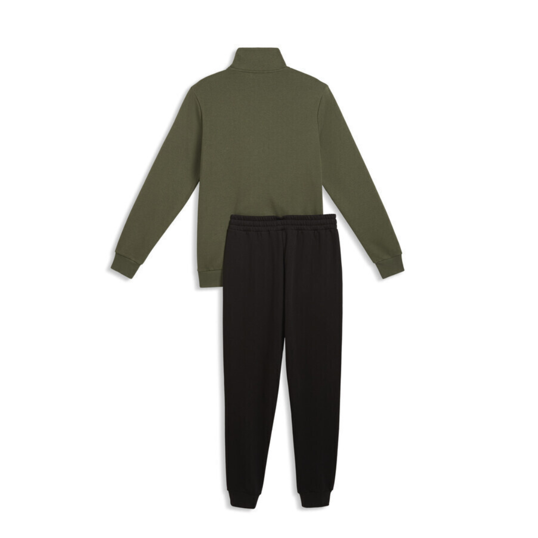 Puma Men Ess Sweat Suit Fleece Green 688175-86