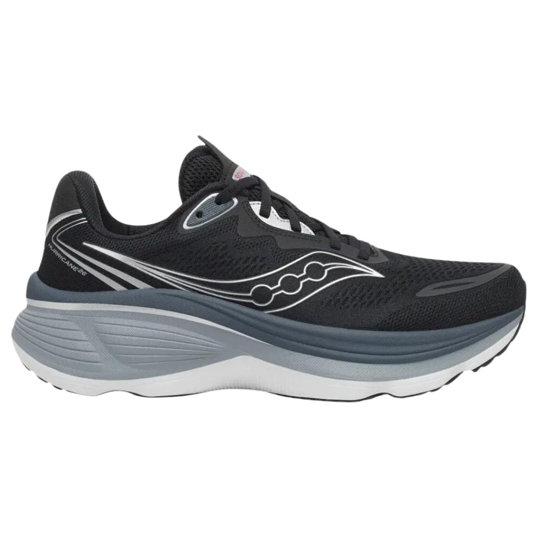 Saucony Hurricane 26 Men Running Shoes Black S101098-1008