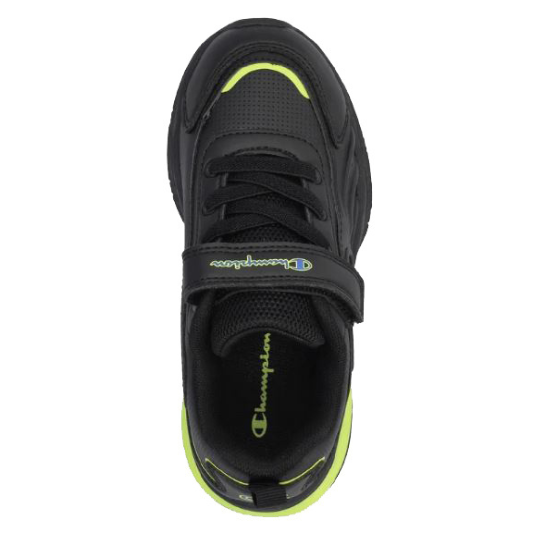 Champion Boy Eagle Run U Ps Low Cut Shoes Black S33300-kk013