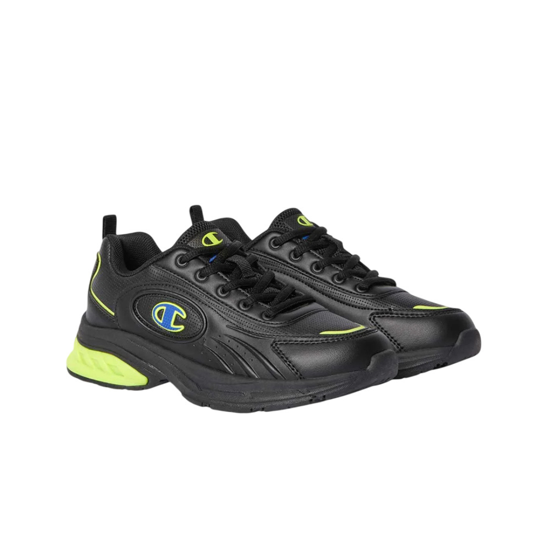 Champion Boy Eagle Run U Gs Low Cut Shoes Black S33328-kk013