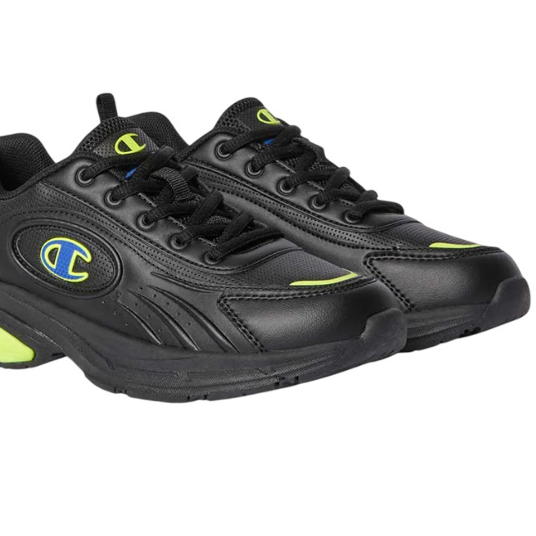 Champion Boy Eagle Run U Gs Low Cut Shoes Black S33328-kk013