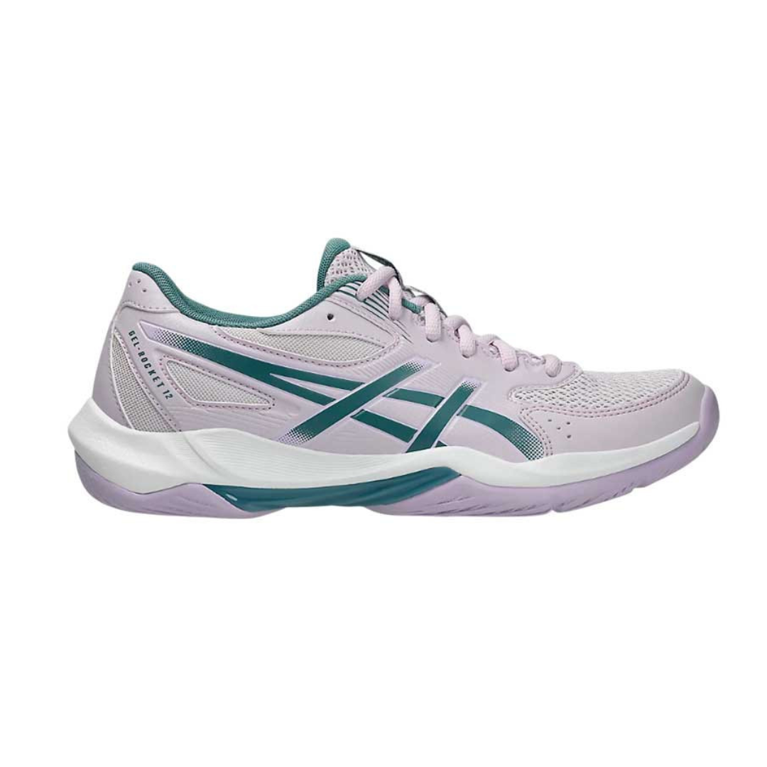 Asics Women Gel-rocket 12 Volleyball Shoes Purple 1072a119-500